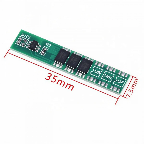 1S 5A 3.7V Li-ion Li-Po BMS Batarya Koruma Devresi