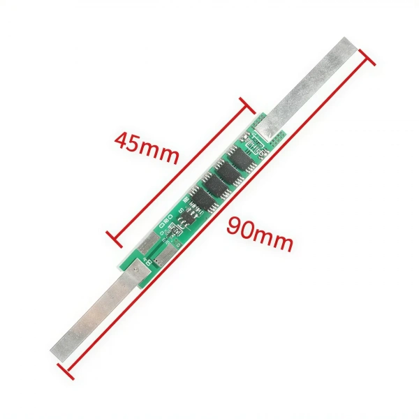 1S 6A 3.7V Li-ion Li-Po BMS Batarya Koruma Devresi Nikelli