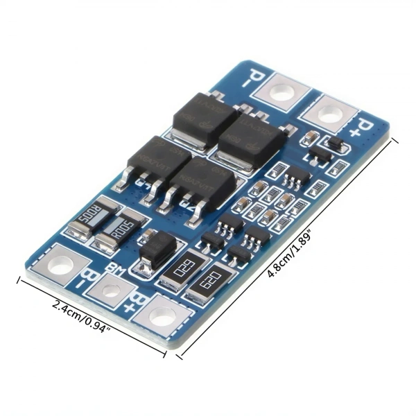 2S 10A 7.4V Li-ion Li-Po Balanslı BMS Batarya Koruma Devresi