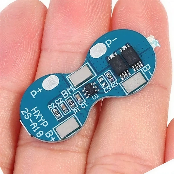 2S 4A 7.4V Li-ion Li-Po BMS Batarya Koruma Devresi
