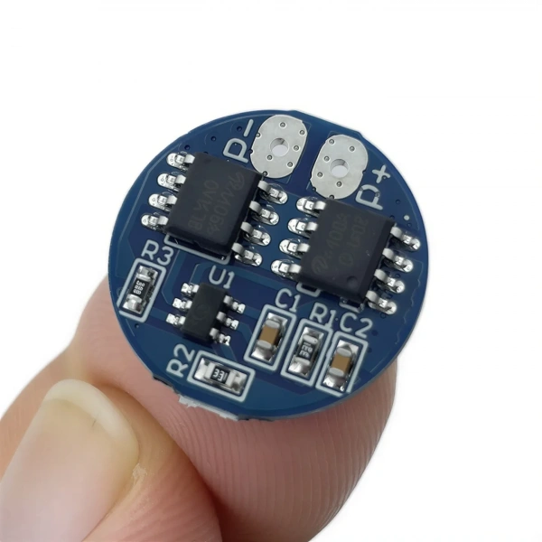 2S 5A 7.4V Li-ion Li-Po Yuvarlak BMS Batarya Koruma Devresi