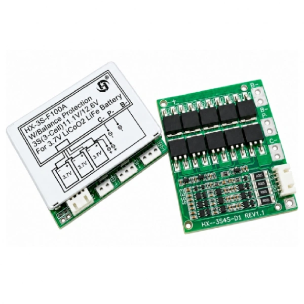 3S 100A Balanslı Li-ion Li-Po 18650 BMS Batarya Koruma Devresi