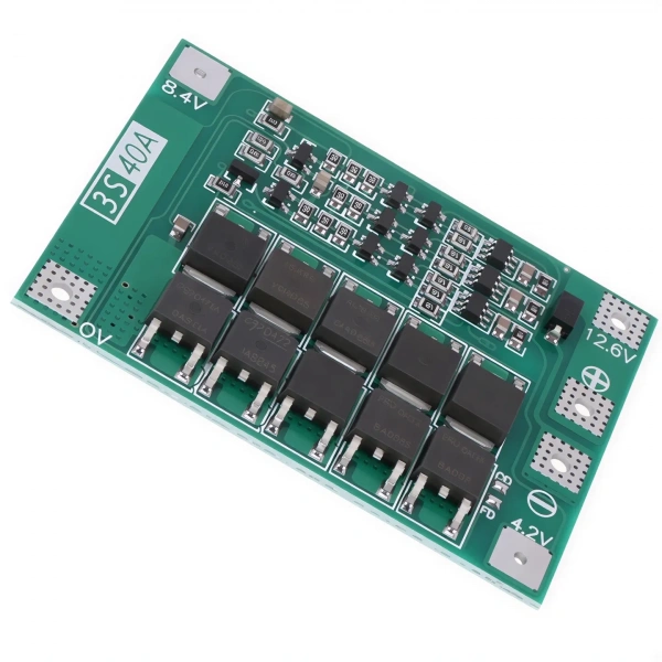 3S 40A 12.6V Li-ion Li-Po Balanssız BMS Batarya Koruma Devresi