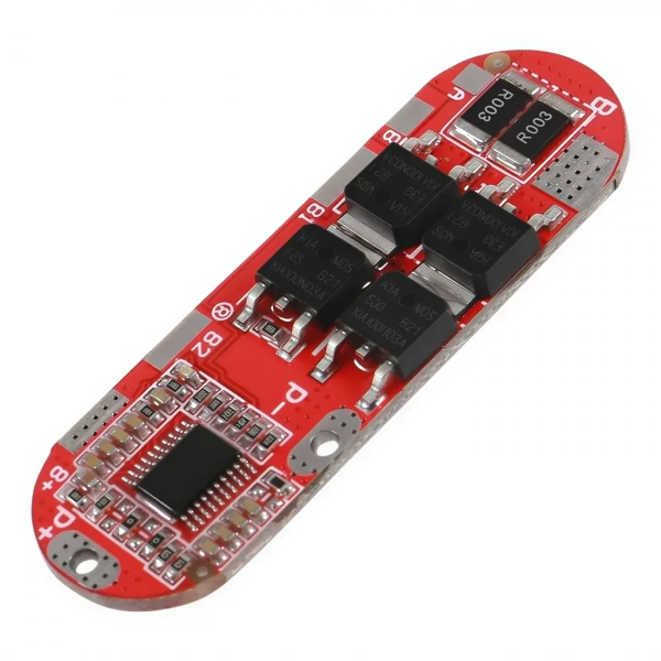 4S 25A 16.8V Li-ion Li-Po Balanslı Kırmızı PCB BMS Batarya Koruma Devresi
