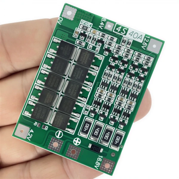 4S 40A 16.8V Li-ion Li-Po Balanslı BMS Batarya Koruma Devresi