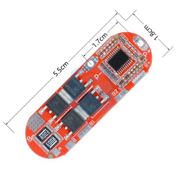5S 25A 18.5V Li-ion Li-Po Balanslı BMS Batarya Koruma Devresi