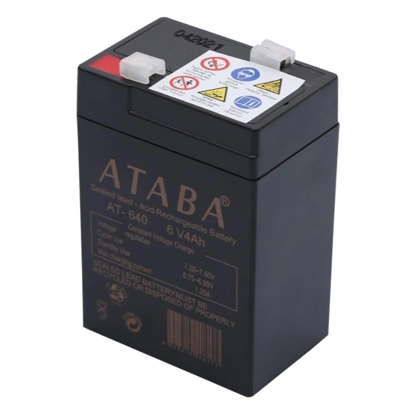 Ataba AT-640 6V 4Ah Işıldak Aküsü