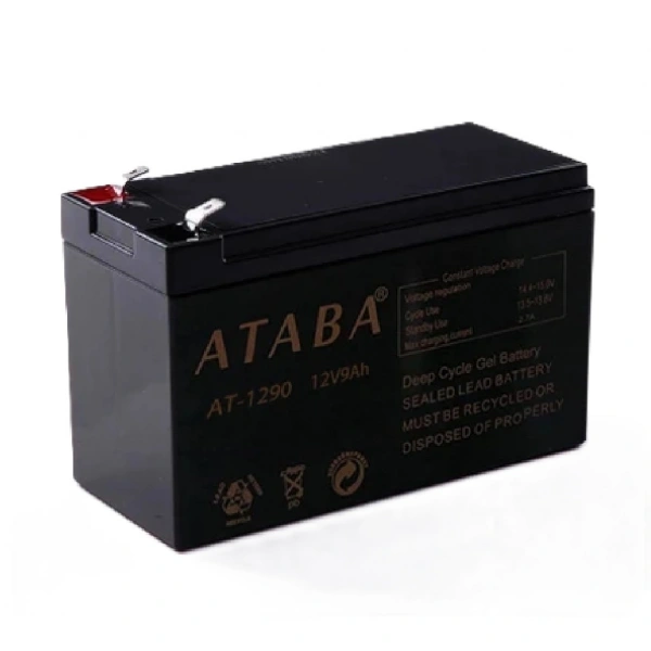 Ataba AT-1290 12V 9Ah Bakımsız Kuru Akü