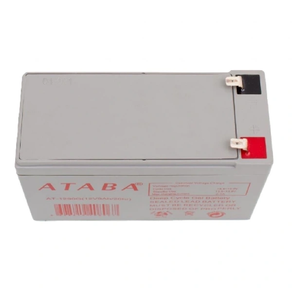 Ataba AT-1290G 12 Volt 9 Amper Jel Akü