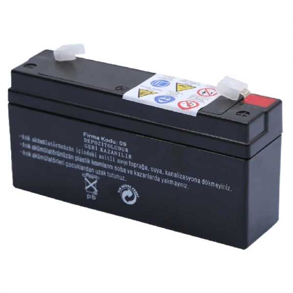 Atex AX6-3.4 6V 3.4Ah Bakımsız Kuru Akü