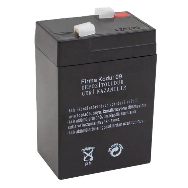 ATEX AX-604 6V 4Ah Bakımsız Kuru Akü