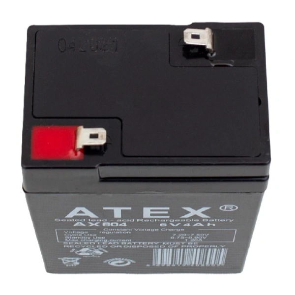 ATEX AX-604 6V 4Ah Bakımsız Kuru Akü
