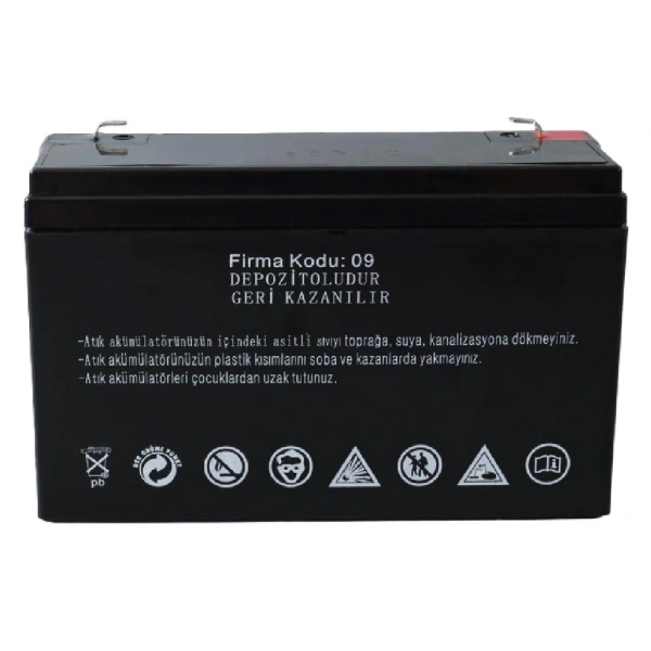 ATEX AX6-12 6V 12Ah Bakımsız Kuru Akü
