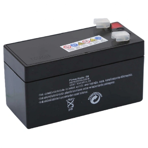 ATEX AX12-1.3 12V 1.3Ah Bakımsız Kuru Akü
