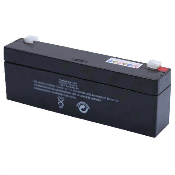 ATEX AX12-2.2 12V 2.2Ah Yatay Bakımsız Kuru Akü