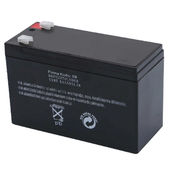 ATEX AX12-7 12V 7Ah Bakımsız Kuru Akü