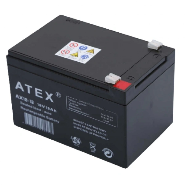 ATEX AX12-12 12V 12Ah Bakımsız Kuru Akü