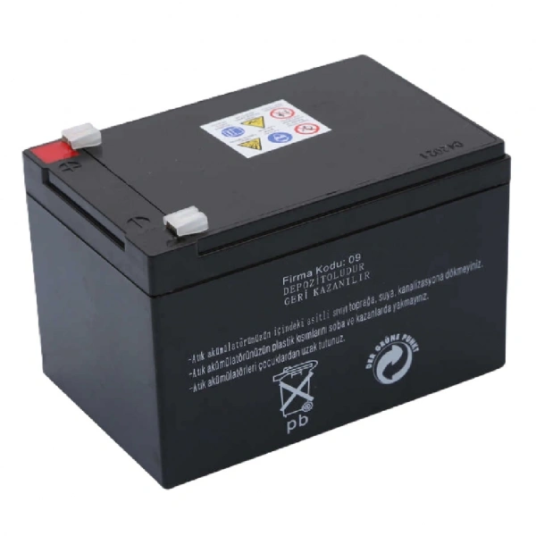ATEX AX12-12 12V 12Ah Bakımsız Kuru Akü