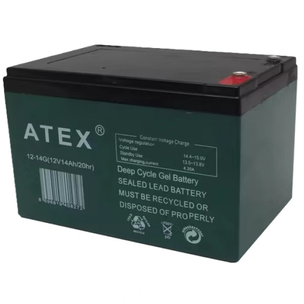 ATEX 12-14G 12V 14Ah Jel Akü