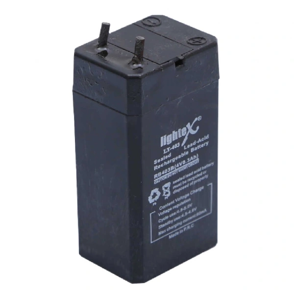 Lightex LT-403 4V 300mAh Bakımsız Işıldak Aküsü
