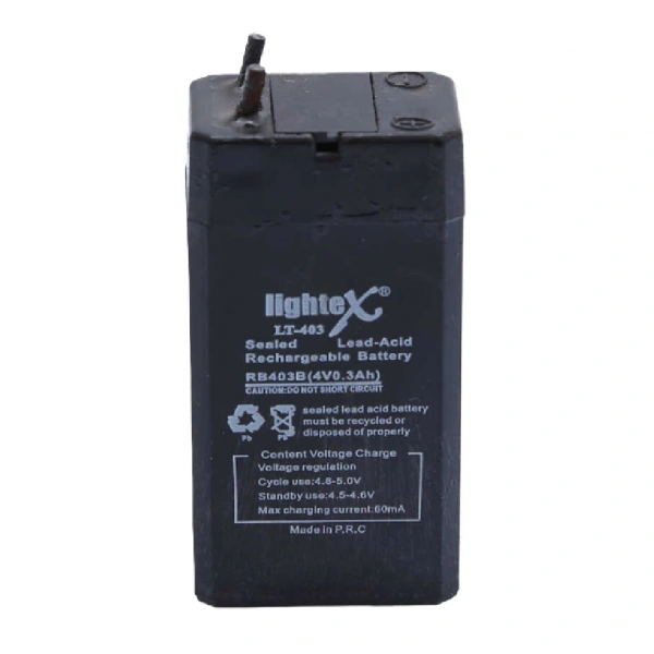 Lightex LT-403 4V 300mAh Bakımsız Işıldak Aküsü