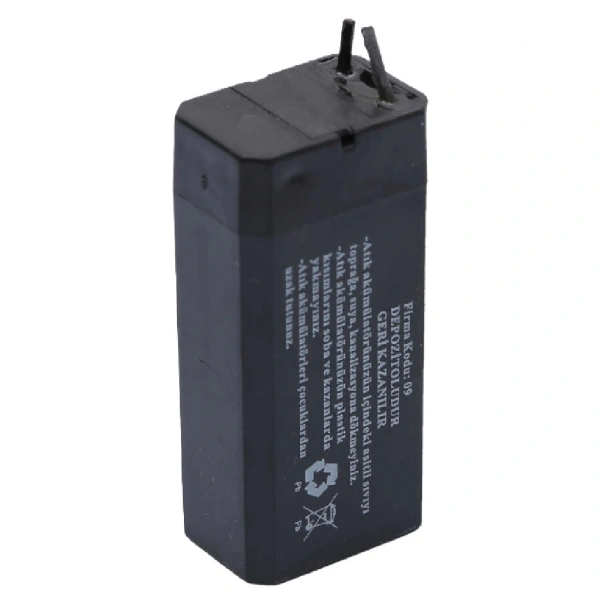 Lightex LT-407 4V 700mAh Bakımsız Işıldak Aküsü