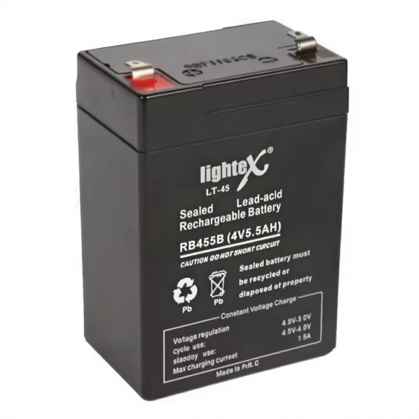 Lightex LT-45 4V 5.5Ah Bakımsız Işıldak Aküsü
