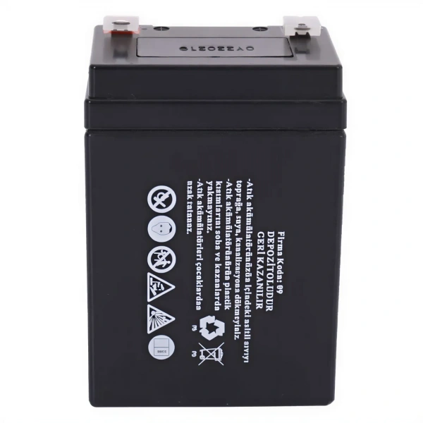 Lightex LT-45 4V 5.5Ah Bakımsız Işıldak Aküsü