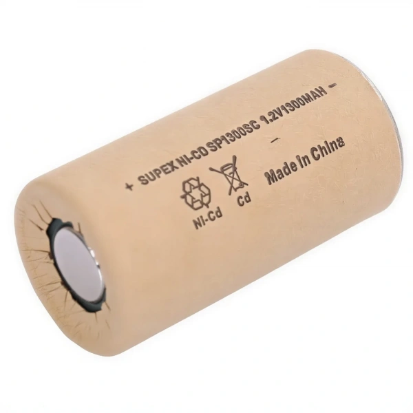 Supex SP1300SC 1.2V 1300mAh Ni-CD Şarjlı Matkap Pili