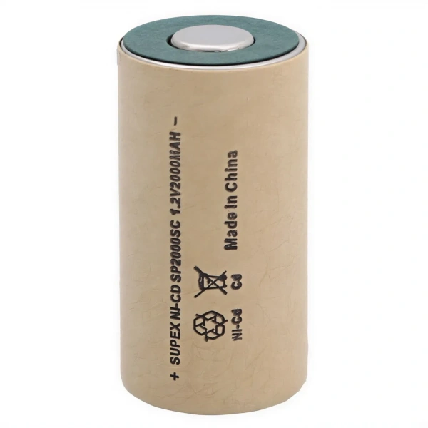 Supex SP2000SC 1.2V 2000mAh Ni-CD Şarjlı Süpürge Pili