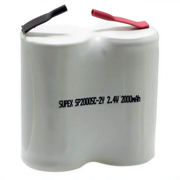 Supex SP2000SC-2Y 2.4V 2000mAh Ni-CD Yanyana Şarjlı Süpürge Pili