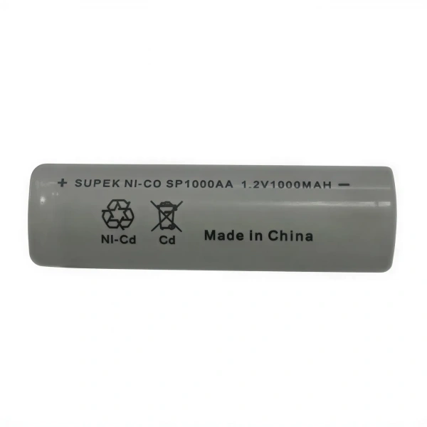 Supex SP1000 1.2V 1000mAh Ni-CD Düz Kafa Şarjlı Pil