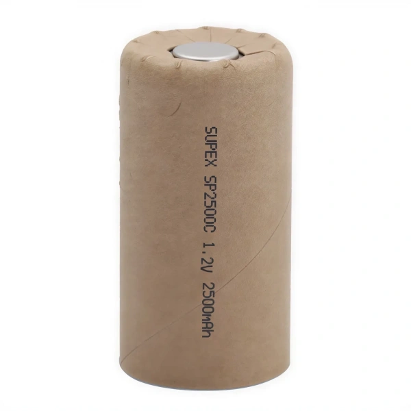 Supex SP2500C 1.2V 2500mAh Ni-CD C Tip Şarjlı Matkap Pili