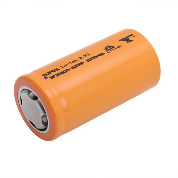 Supex SP26500-3200F 3.7V 3200mAh Li-ion Düz Kafa Pil
