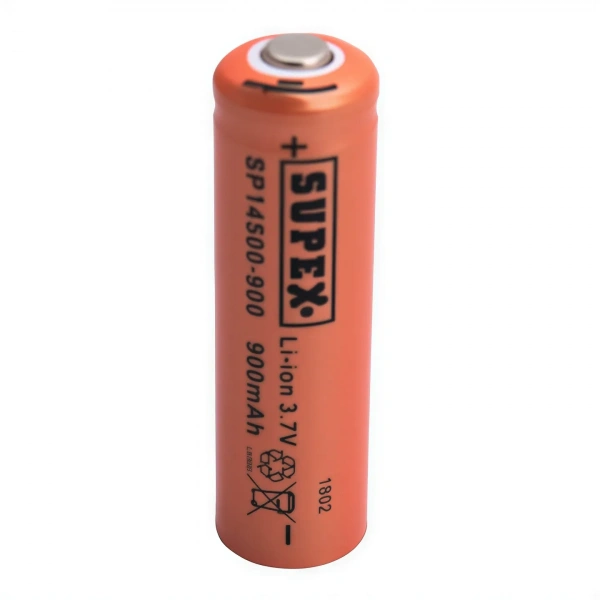 Supex SP14500-900 3.7V 900mAh Li-ion Başlı Pil