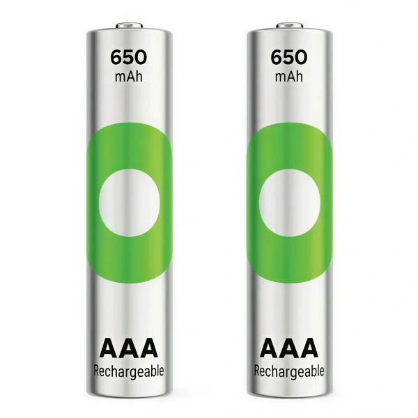 GP ReCyko 650 Serisi 650 mAh NiMH AAA İnce Kalem Boy 2li Şarjlı Pil