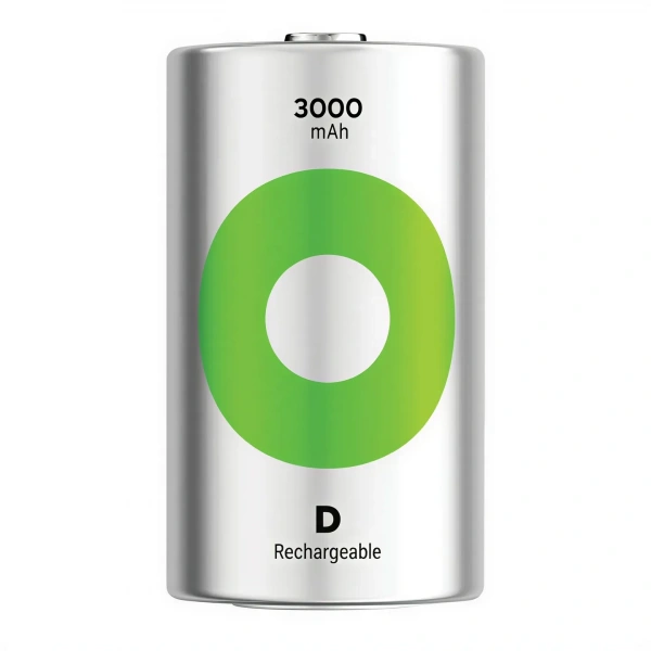 GP ReCyko 3000 Serisi 3000 mAh NiMH D Kalın Boy Şarjlı Pil