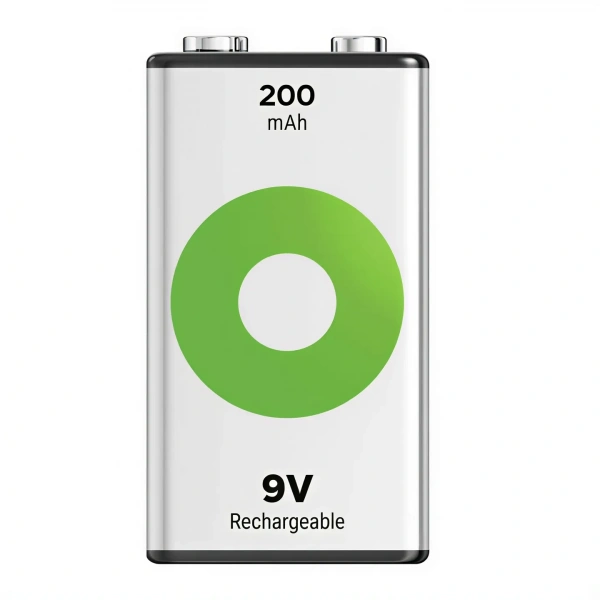 GP ReCyko 9V 200 mAh NiMH Blok Şarjlı Pil