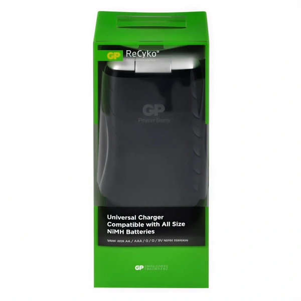 GP 19GS Universal 2 Kanallı AA/AAA/C/D/9V Pil Şarj Cihazı