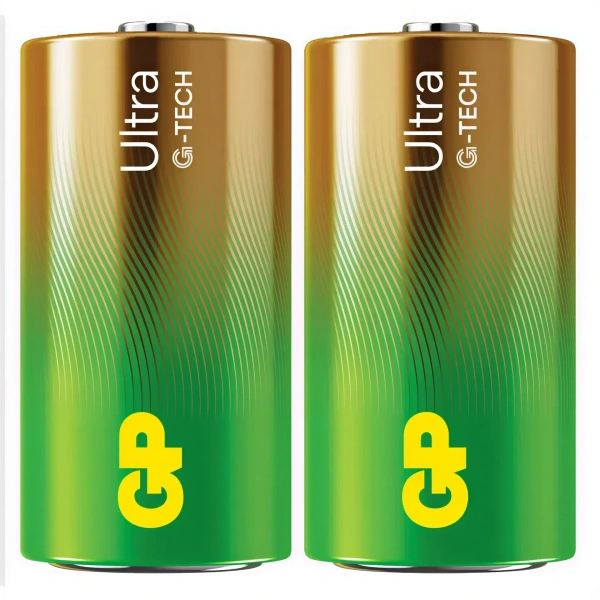 GP 14AU G-Tech Ultra Alkalin LR14 C Boy Orta Pil 2li Paket