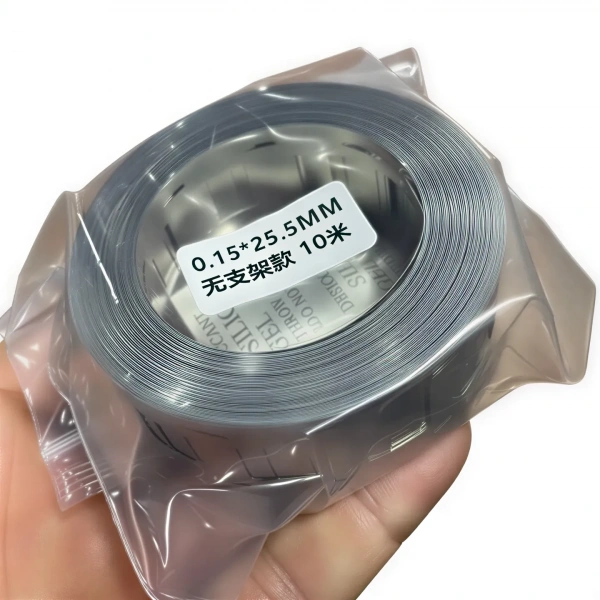 0.15x25.5mm 2P Braketli Dizilime Uygun Nikel Kaplı Punta Teli - 10 Metre