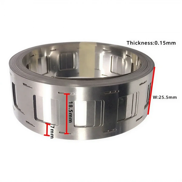 0.15x25.5mm 2P Braketli Dizilime Uygun Nikel Kaplı Punta Teli - 10 Metre