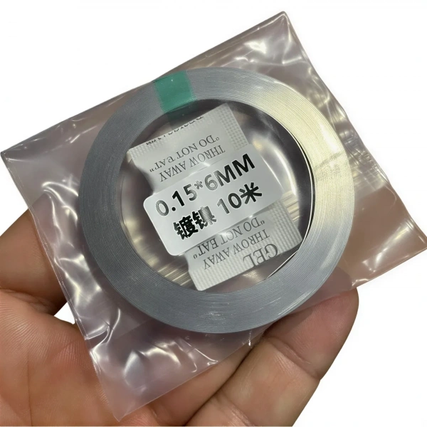 0.15x6mm Nikel Kaplı Punta Teli - 10 Metre