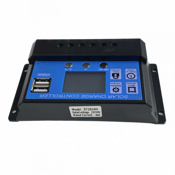 30A 12V-24V PWM Solar Panel Akü Şarj Kontrol Cihazı