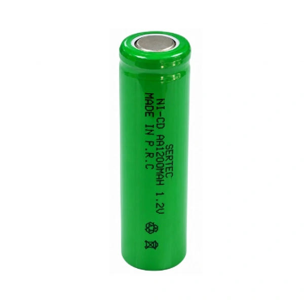 Sertec AA 1.2V 1200mAh Ni-Cd Düz Kafa Şarjlı Kalem Pil