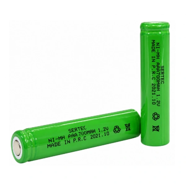 Sertec AAA 1.2V 700mAh Ni-MH Düz Kafa Şarjlı İnce Kalem Pil