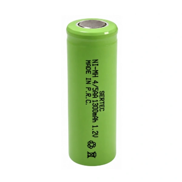 Sertec 4/5 AA 1.2V 1300mAh Ni-MH Düz Kafa Şarjlı Pil