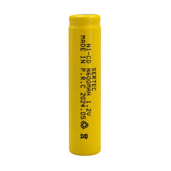 Sertec N Boy 1.2V 600mAh Ni-Cd Düz Kafa Şarjlı Pil
