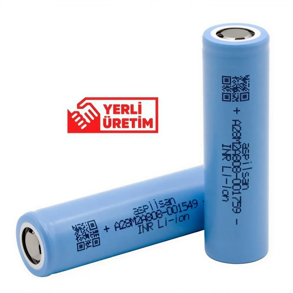 ASPİLSAN INR18650A28 3.7V 2800 mAh Li-ion Düz Kafa Şarjlı Pil