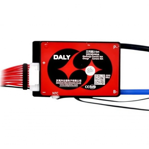 DALY 10S 40A Balanslı Li-ion BMS Batarya Koruma Devresi – NTCli